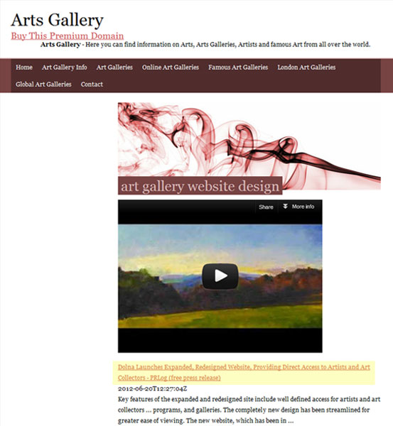 Art Gallery<br><br>