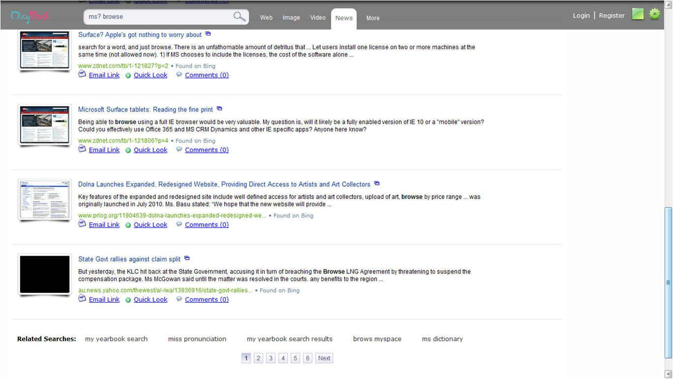 OxyFind<br><br>